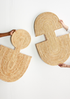 Maravi Natural Palm Leaves Woven Wall Art - premium quality - Kanju Interiors