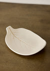 Porcelain Leaf Trinket Dish - premium quality - Kanju Interiors