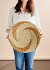Bahari Banana Bark Wall Basket - premium quality - Kanju Interiors