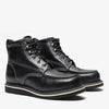 FRONTIER CLASSIC 6" MOC TOE JET BLACK - premium quality - Bonanza Boots