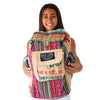 Eco-friendly travel backpack made from recycled materials - Rice Love