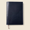 Refillable A5 Leather Notebook Cover – Navy Limited Edition - premium quality - CASUPO