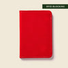 Compact Bifold with RFID Protection - Fire Red - premium quality - CASUPO
