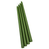 Aromatherapy candle with essential oils - Extra Tall Pine Green Taper Candle, 1 Case of 48 P - Ro'Table