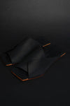 Amos Handcrafted Black Leather Slides - premium quality - NINObrand