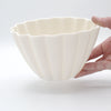 Aromatherapy candle with essential oils - Elysian Fluted Porcelain Candle Holder - Ember Collective