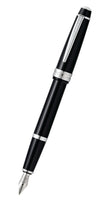 A.T. Cross Bailey Light Polished Black Resin Extra-Fine Nib Fountain P - premium quality - A.T. Cross