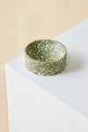 Olive Green Terrazzo Trinket Bowl - premium quality - Kanju Interiors
