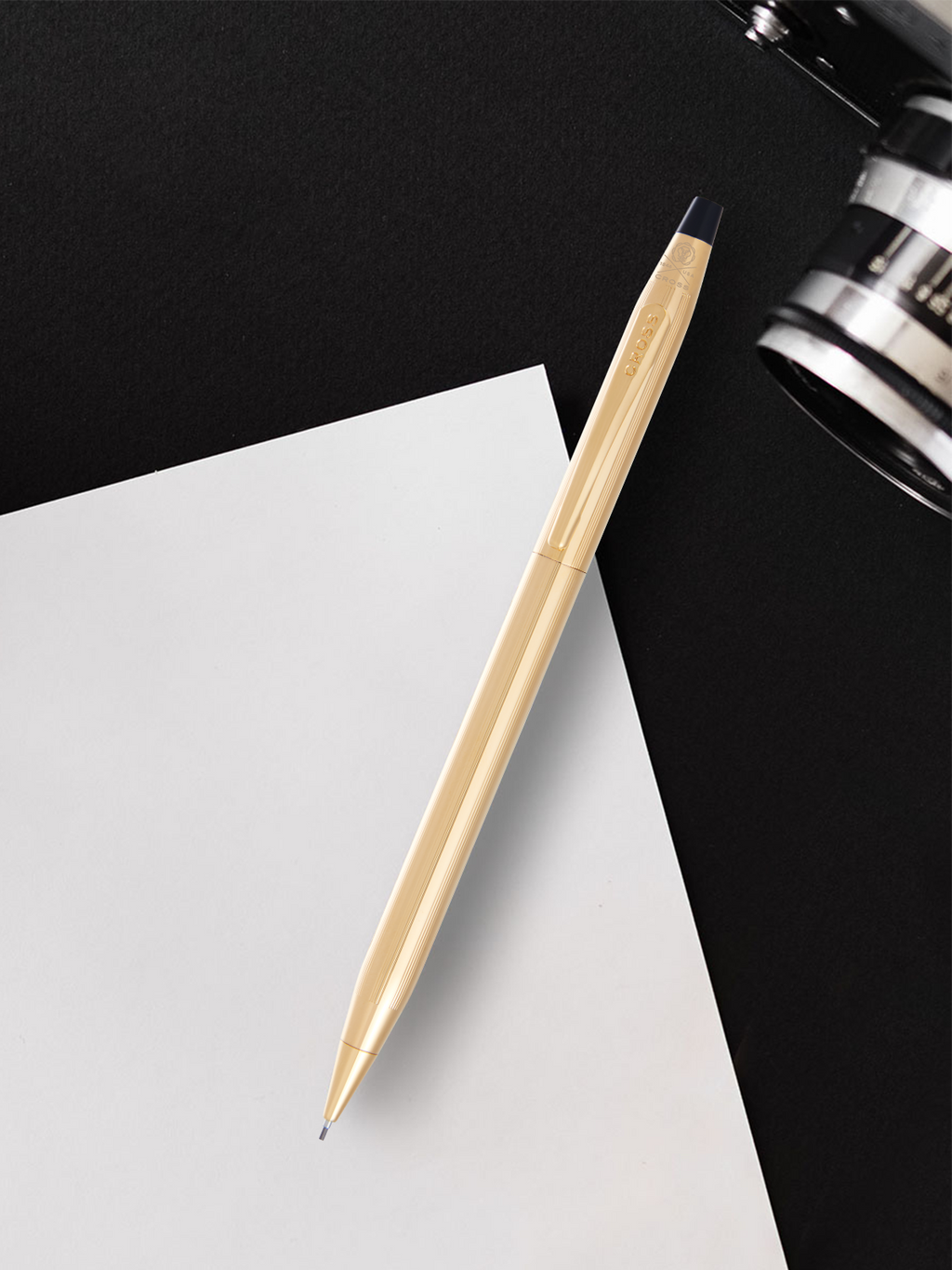 Product view 5 - A.T. Cross Classic Century 23KT Gold Plated 0.7MM Pencil - Precision D - A.T. Cross