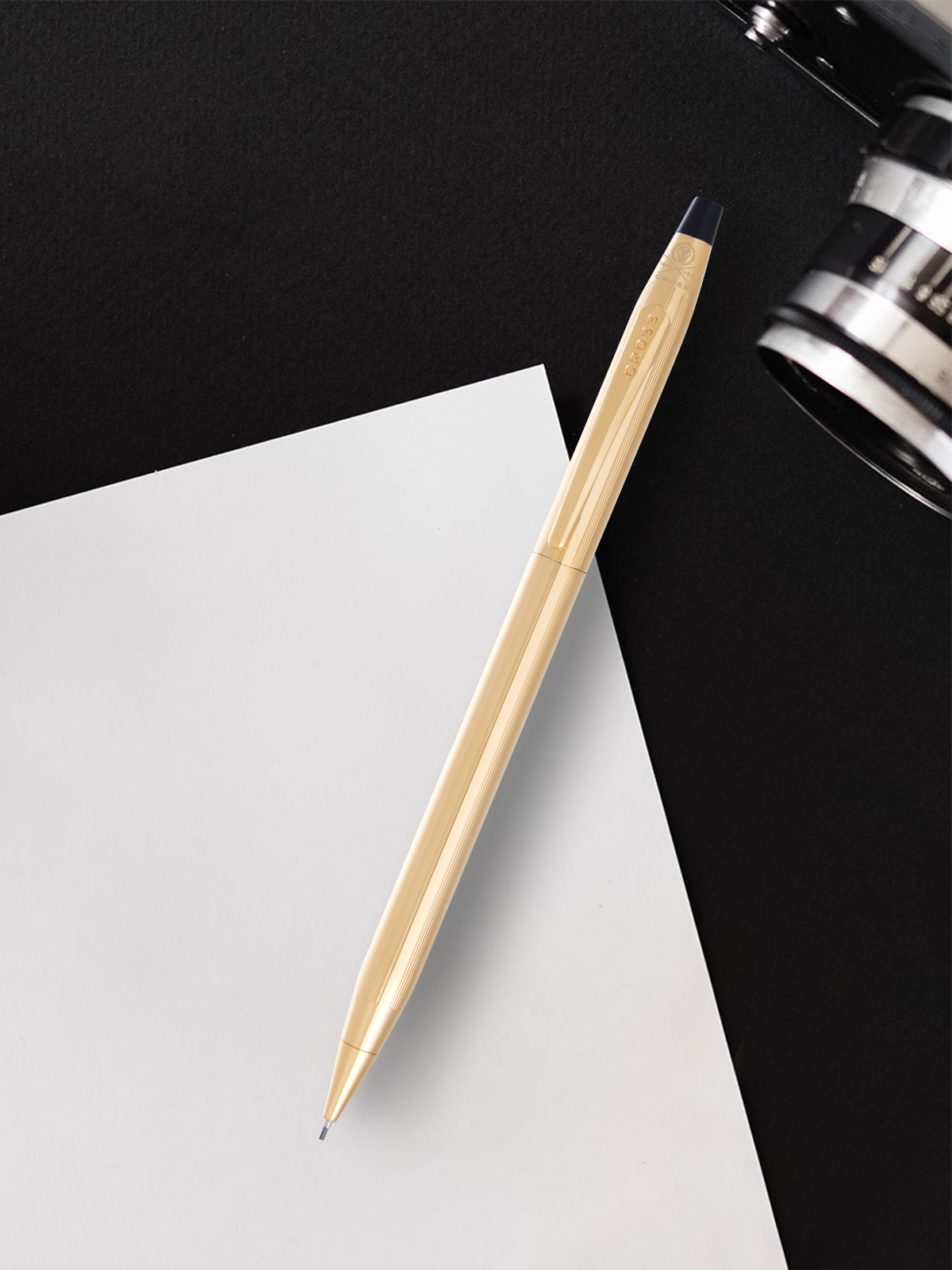 Product view 5 - A.T. Cross Classic Century 23KT Gold Plated 0.7MM Pencil - Precision D - A.T. Cross