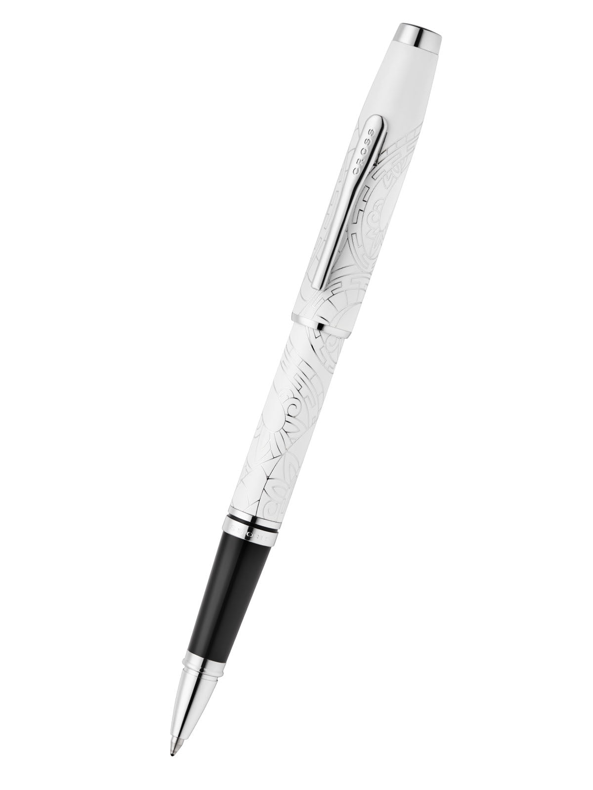 A.T. Cross Coventry Zodiac Year of the Snake Pearl White Lacquer Rolle - premium quality - A.T. Cross