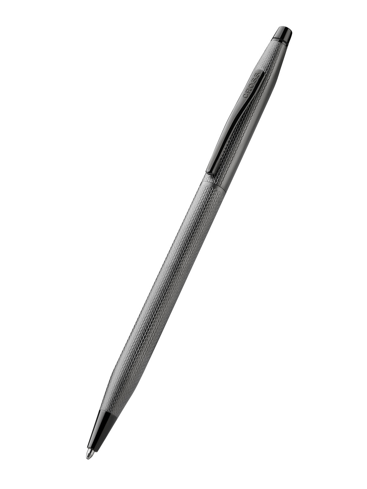 Product view 4 - A.T. Cross Classic Century Slate Gray Engraved Diamond Pattern Ballpoi - A.T. Cross
