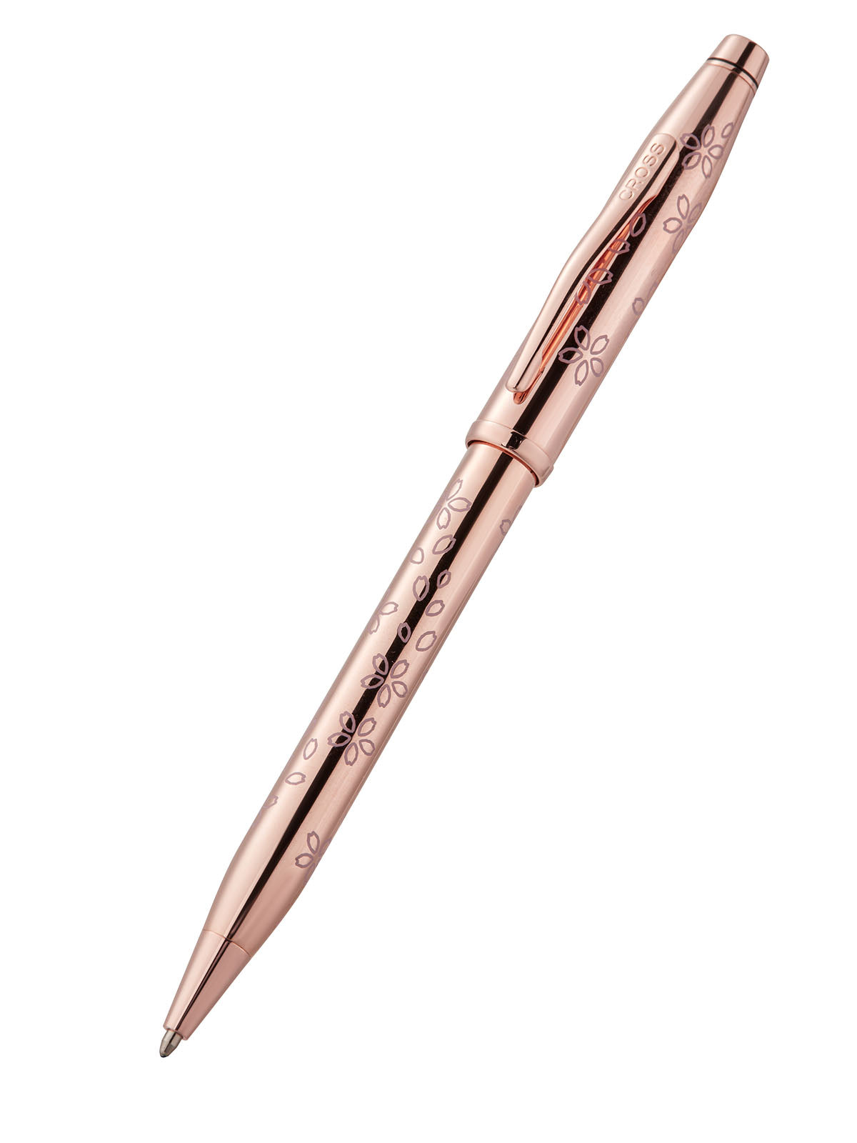 Product view 5 - A.T. Cross Century II Cherry Blossom Rose Gold Plated Ballpoint Pen - A.T. Cross