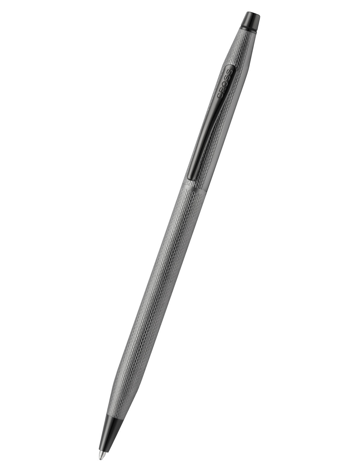 A.T. Cross Classic Century Slate Gray Engraved Diamond Pattern Ballpoi - premium quality - A.T. Cross