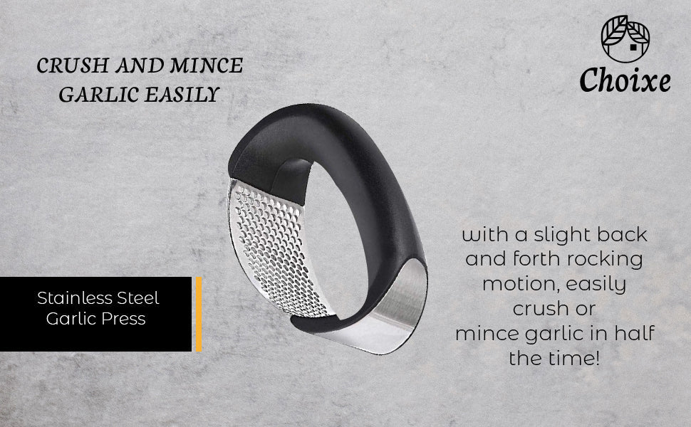 Product view 5 - Stainless Steel Garlic Press - Choixe