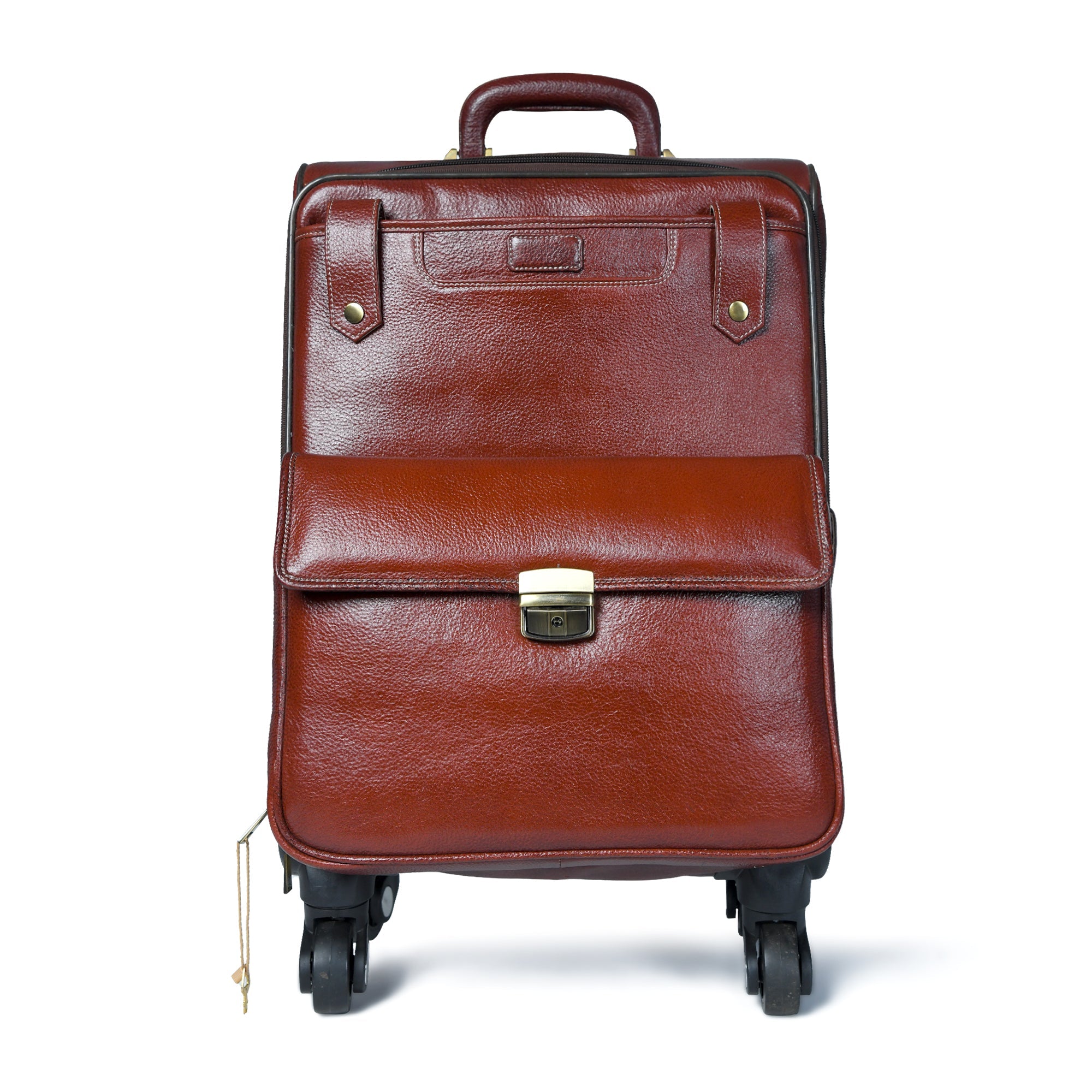 Product view 5 - Leather Carry-On Trolly Bag - Classy Leather Bags