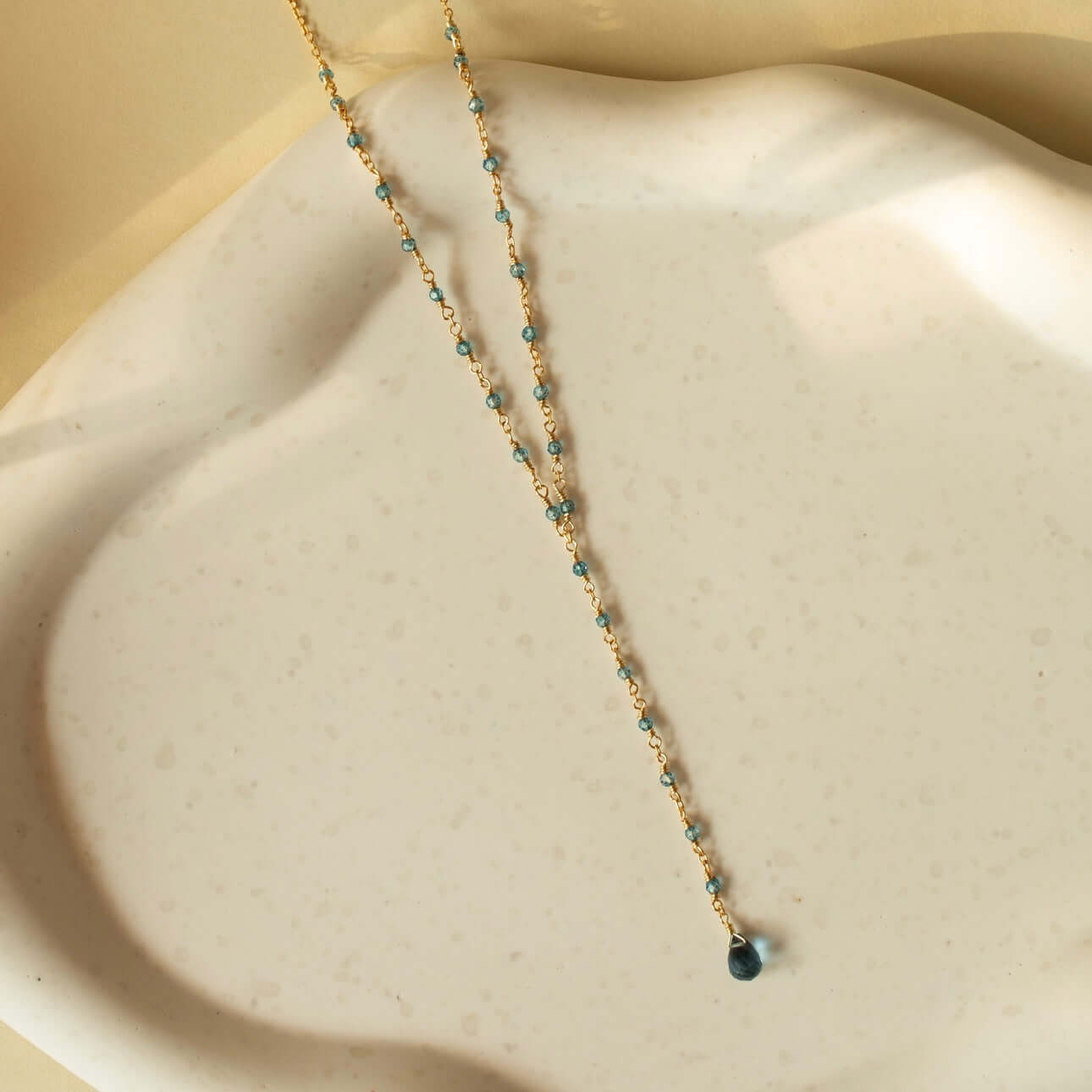 Product view 5 - PARKEN JEWELRY Pink Tourmaline Quartz Kensington Necklace - PARKEN JEWELRY