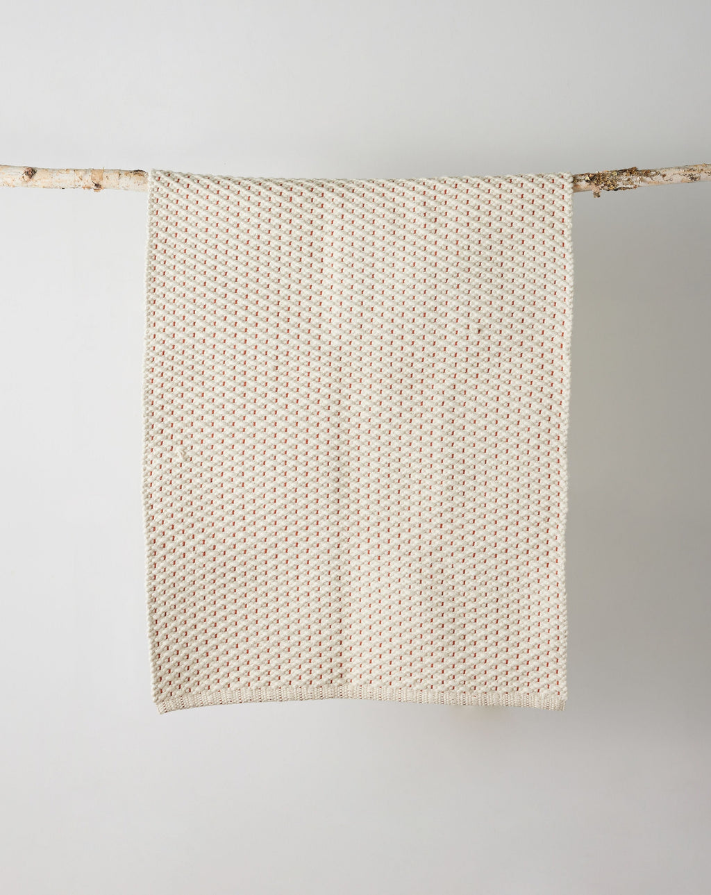Product view 4 - Terracotta Luxe Hand-Loomed Cotton Twill Mat - Kanju Interiors