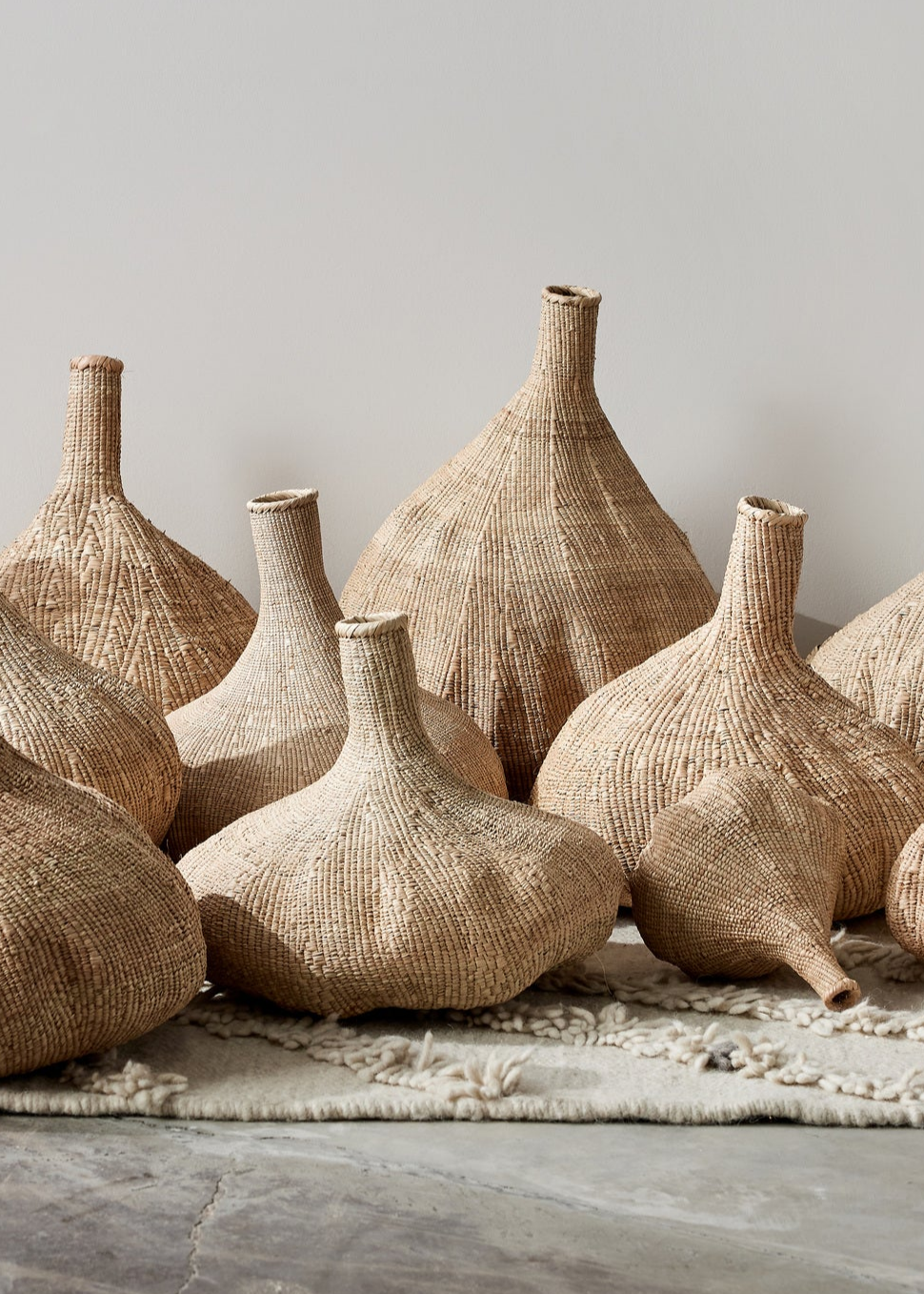 Product view 8 - Long-Necked Ilala Garlic Gourd Basket - Kanju Interiors