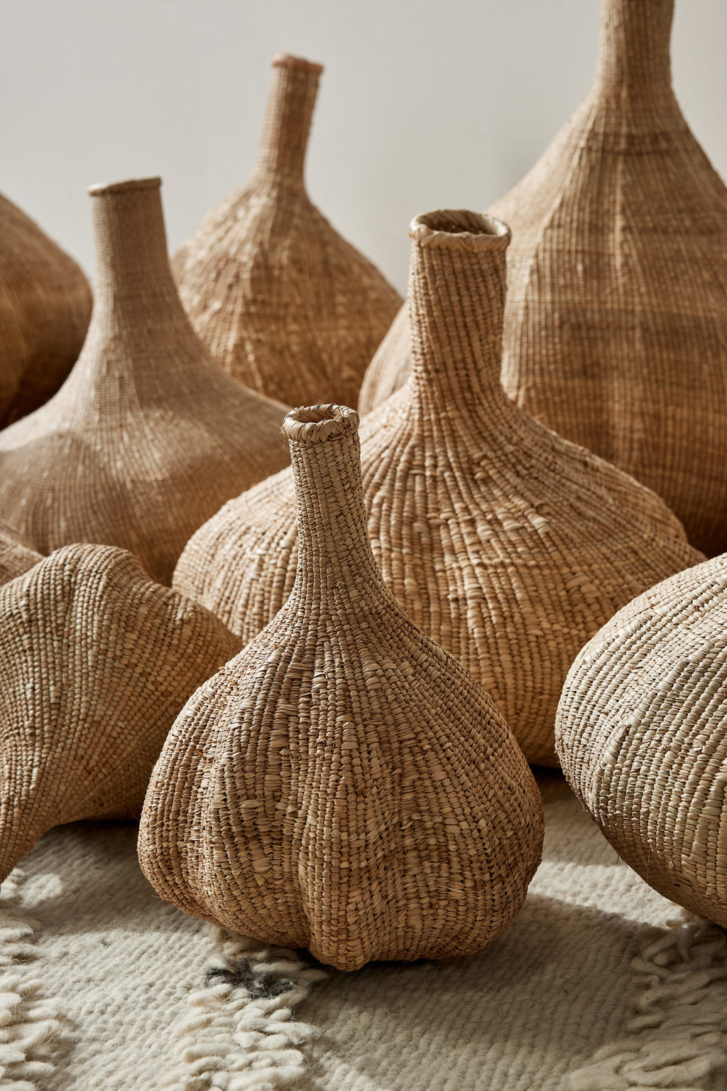 Product view 5 - Long-Necked Ilala Garlic Gourd Basket - Kanju Interiors