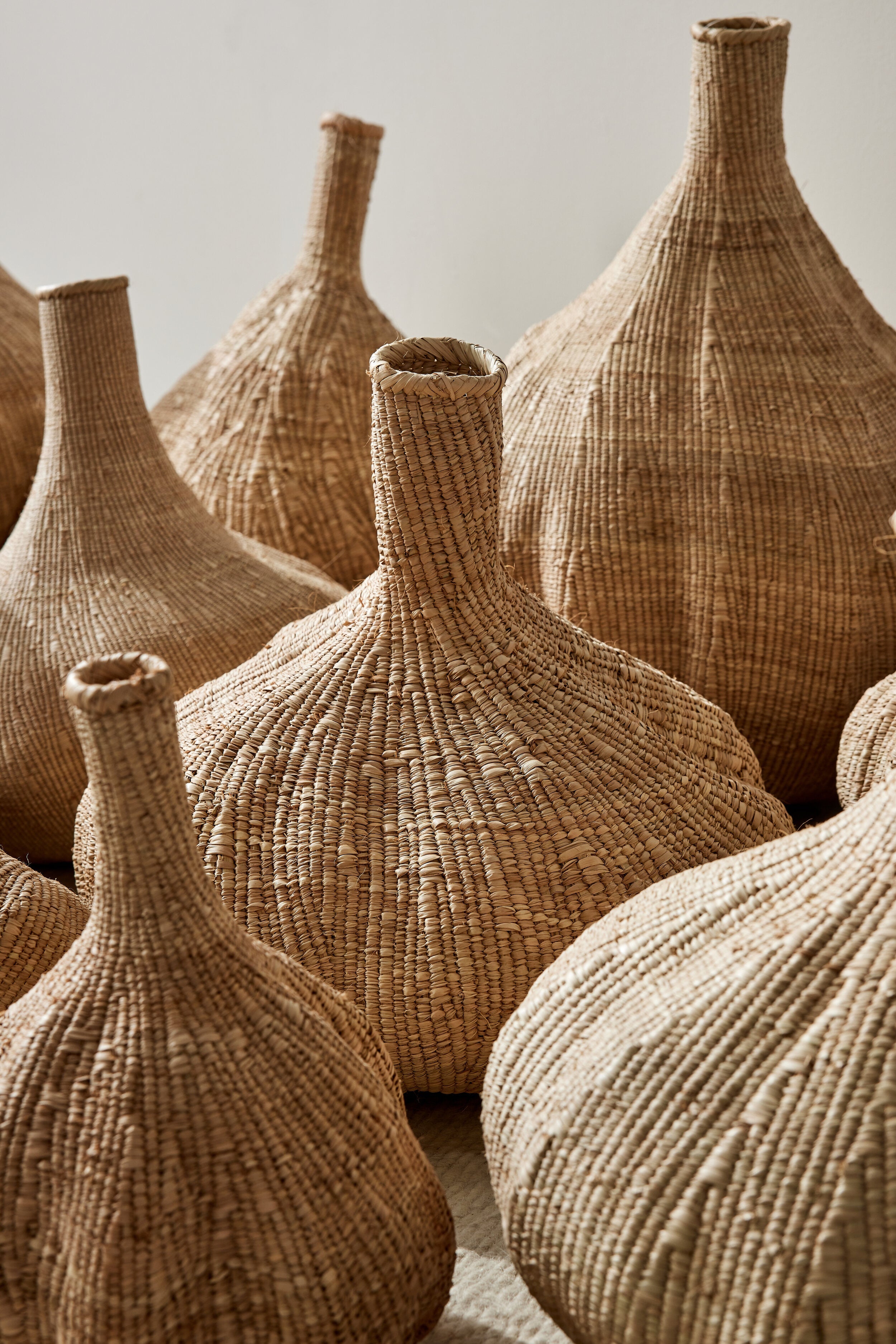 Product view 6 - Long-Necked Ilala Garlic Gourd Basket - Kanju Interiors