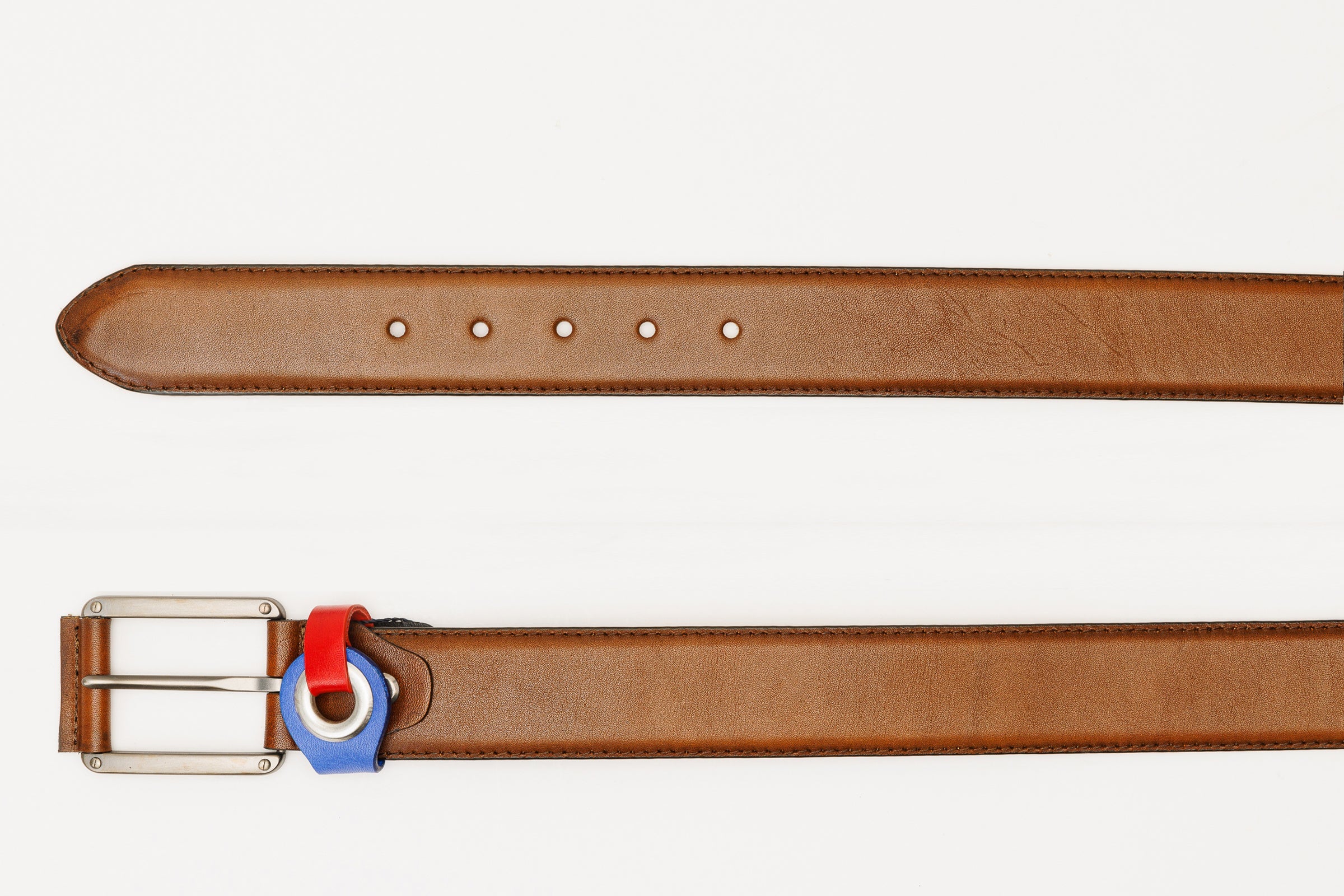 Product view 6 - Vinci Leather Shoes The Jackie Tan Leather Belt - Vinci Leather Shoes