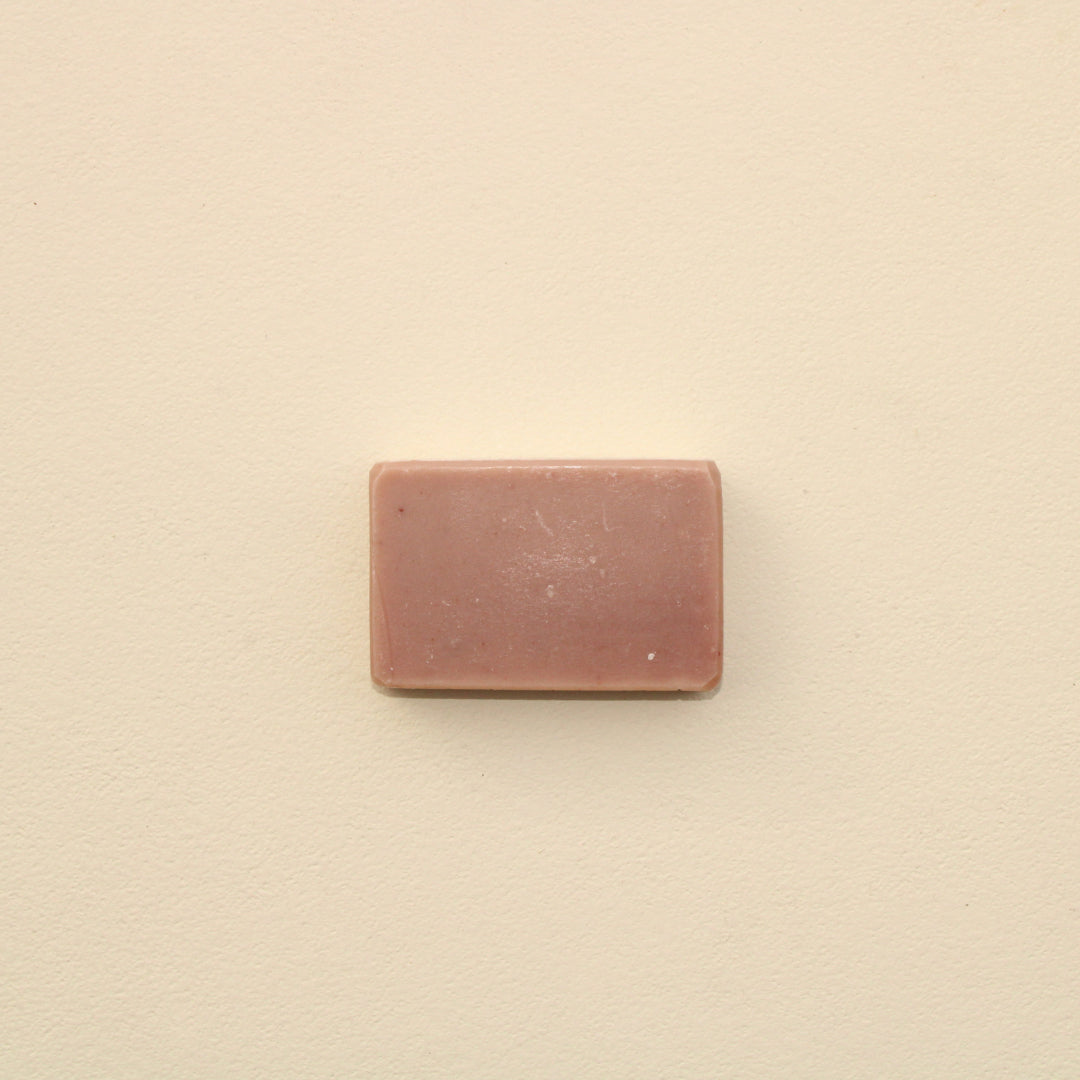 Lifestyle photo showing Cedar Wood & Frankincense Soap Bar in use - Handmade Soap Club