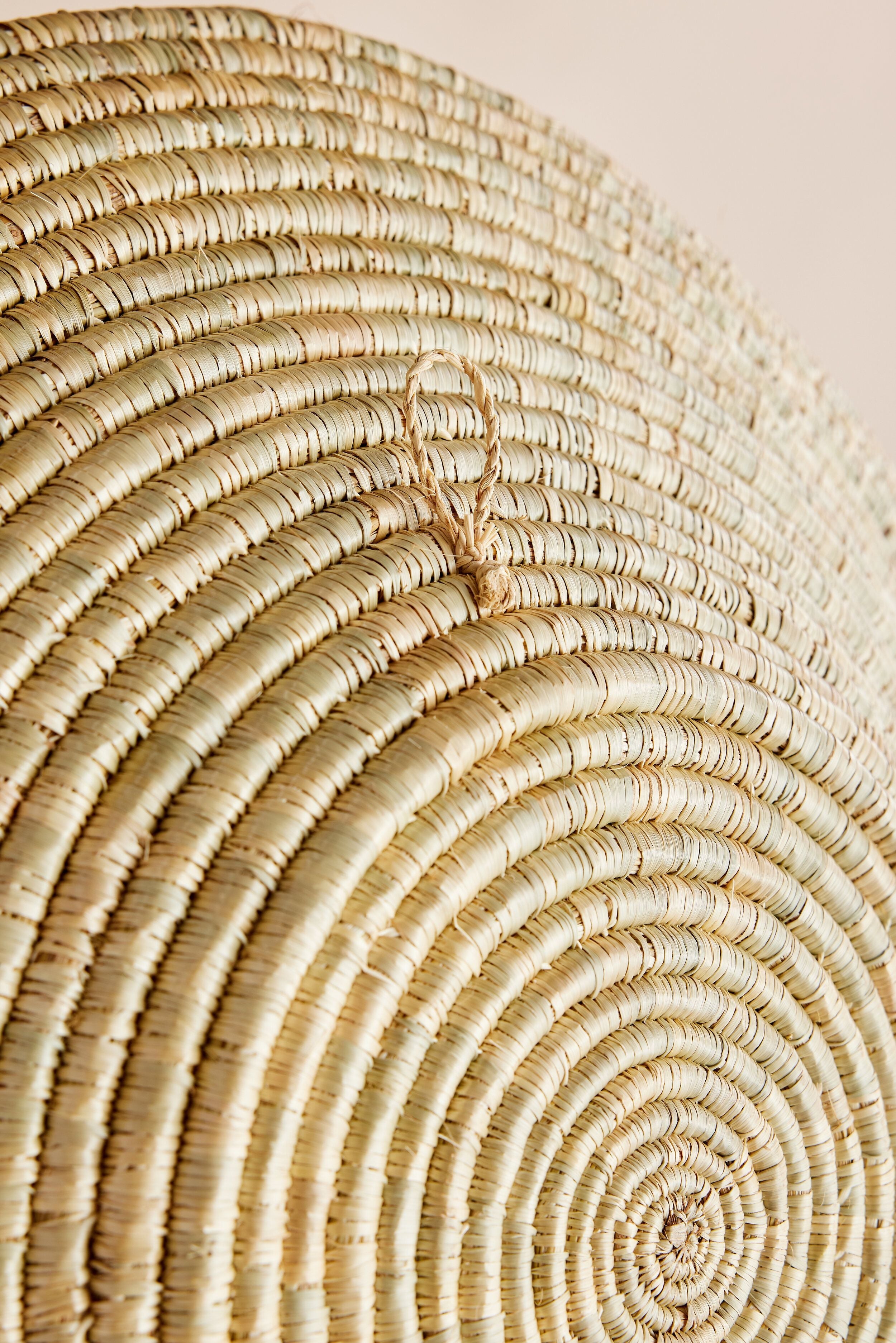Product view 5 - Bahari Banana Bark Wall Basket - Kanju Interiors