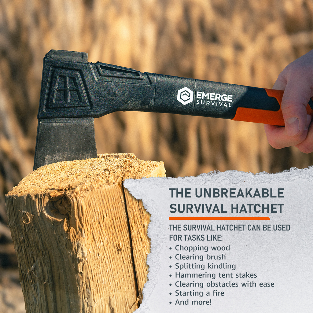 Product view 4 - Survival Hatchet - Emerge Survival