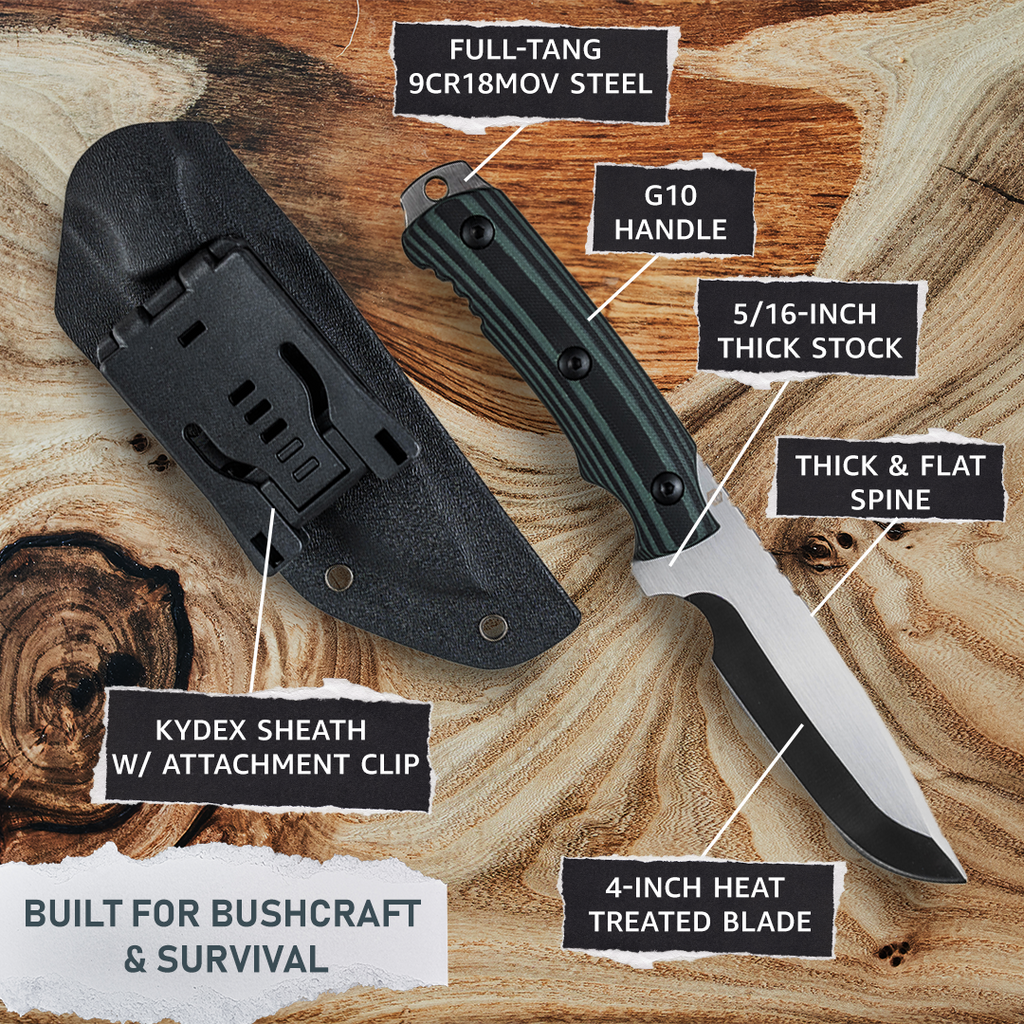 Product view 5 - Survival Knife - Emerge Survival