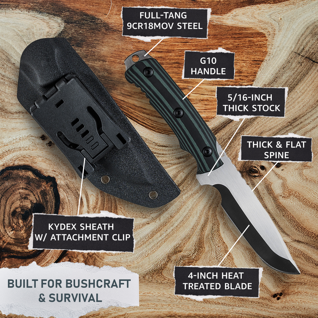 Product view 5 - Survival Knife - Emerge Survival