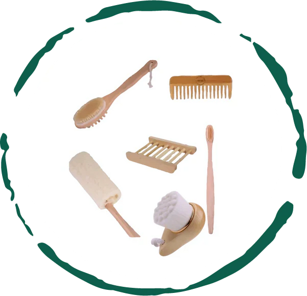 Zero-Waste Bathroom Essential Accessories Bundle
