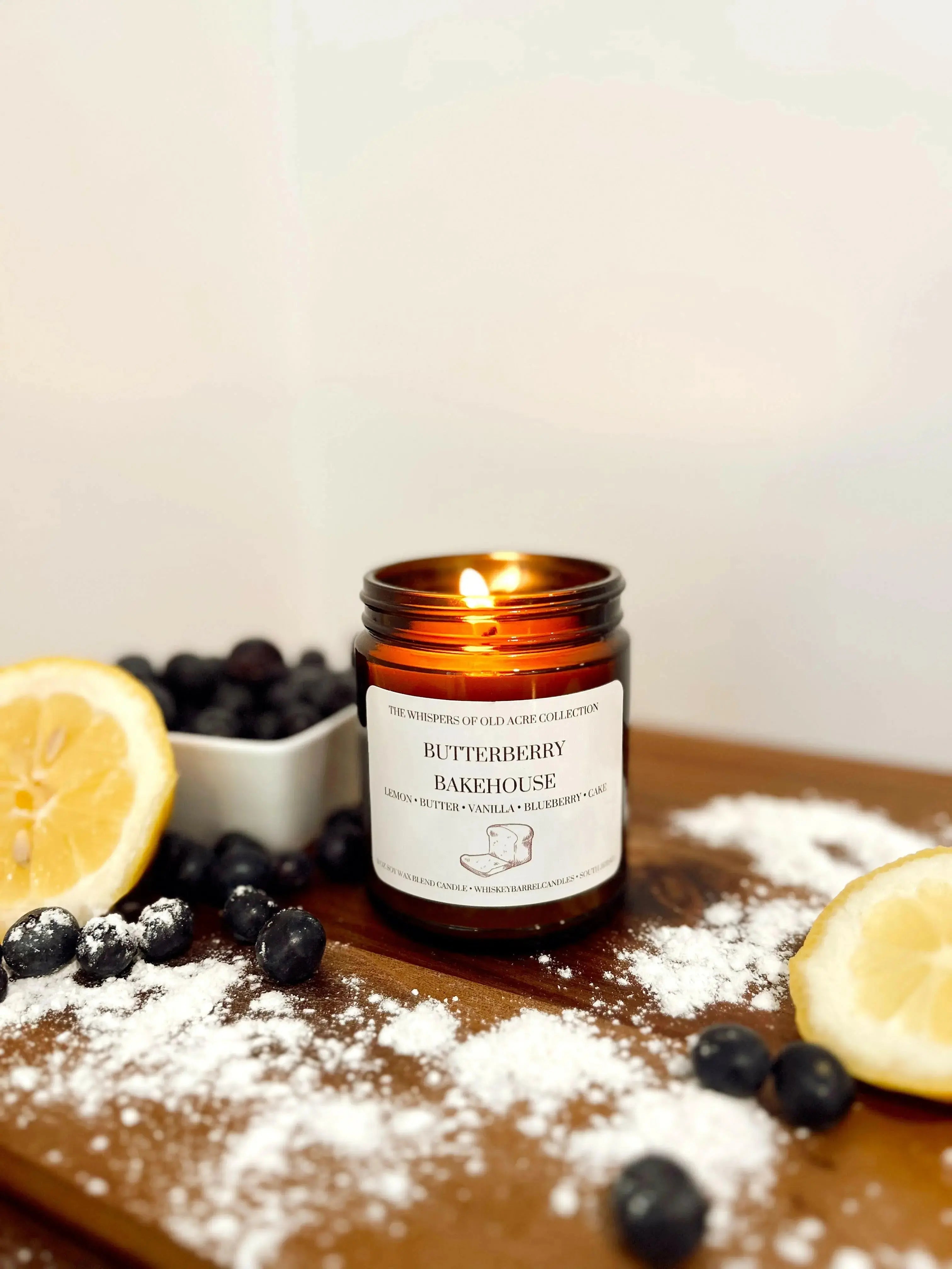 Product view 4 - The Whispers of Old Acre Collection - Whiskey Barrel Candles