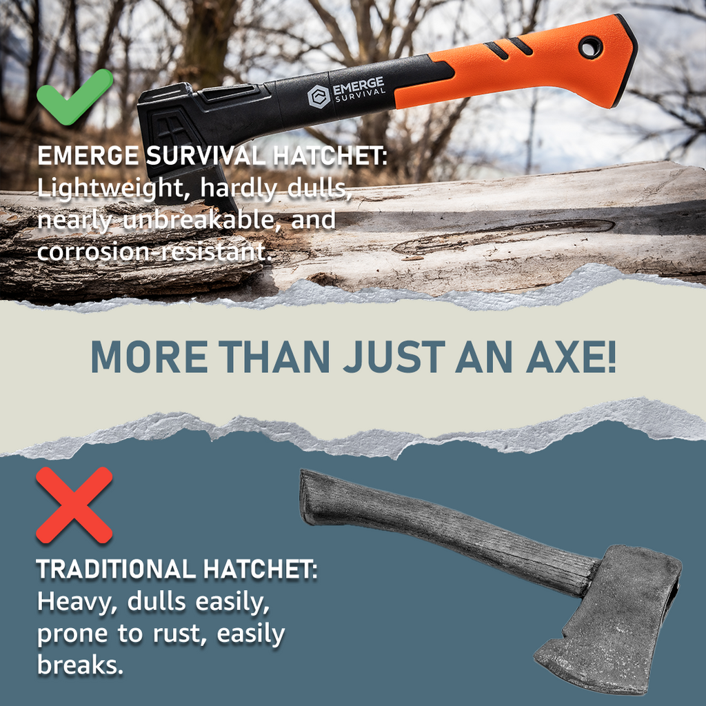 Product view 5 - Survival Hatchet - Emerge Survival