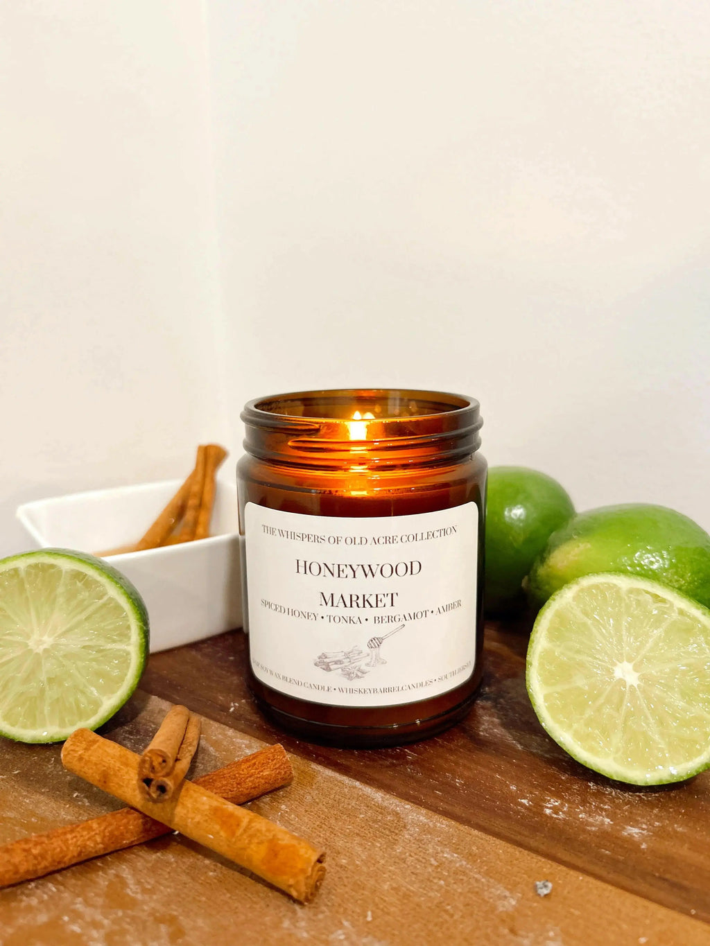 Product view 6 - The Whispers of Old Acre Collection - Whiskey Barrel Candles