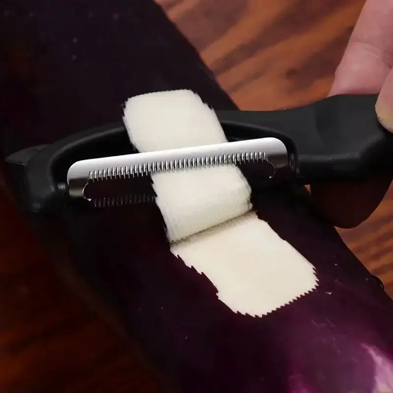 Product view 6 - Swivel Vegetable Peeler with Dual Blades Stainless Steel Potato Peeler - V.I.P Digital Presence