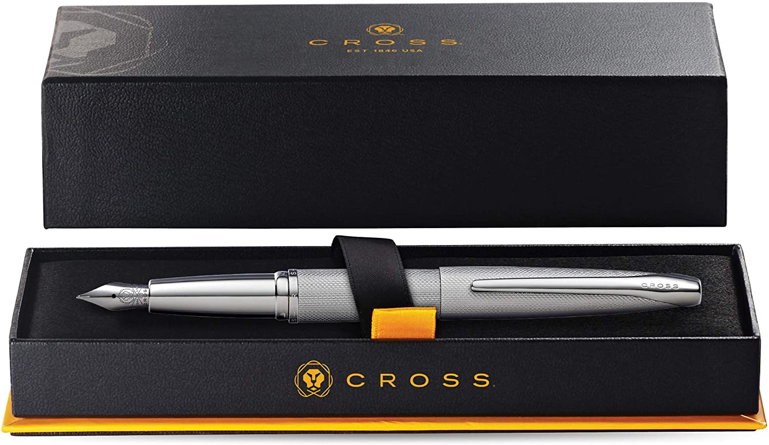 Product view 7 - A.T. Cross ATX Sandblasted Titanium Gray Stainless Steel Fine Nib Foun - A.T. Cross