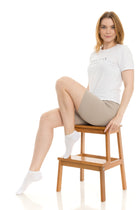 Close-up detail showing quality craftsmanship and materials - Women’s Bamboo Ankle Socks 8-Pack - 620