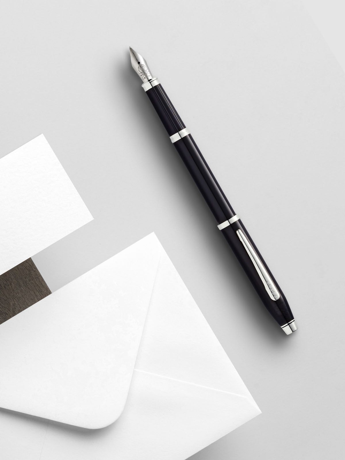 Product view 4 - Century® II Black Lacquer Fine Nib Fountain Pen - A.T. Cross