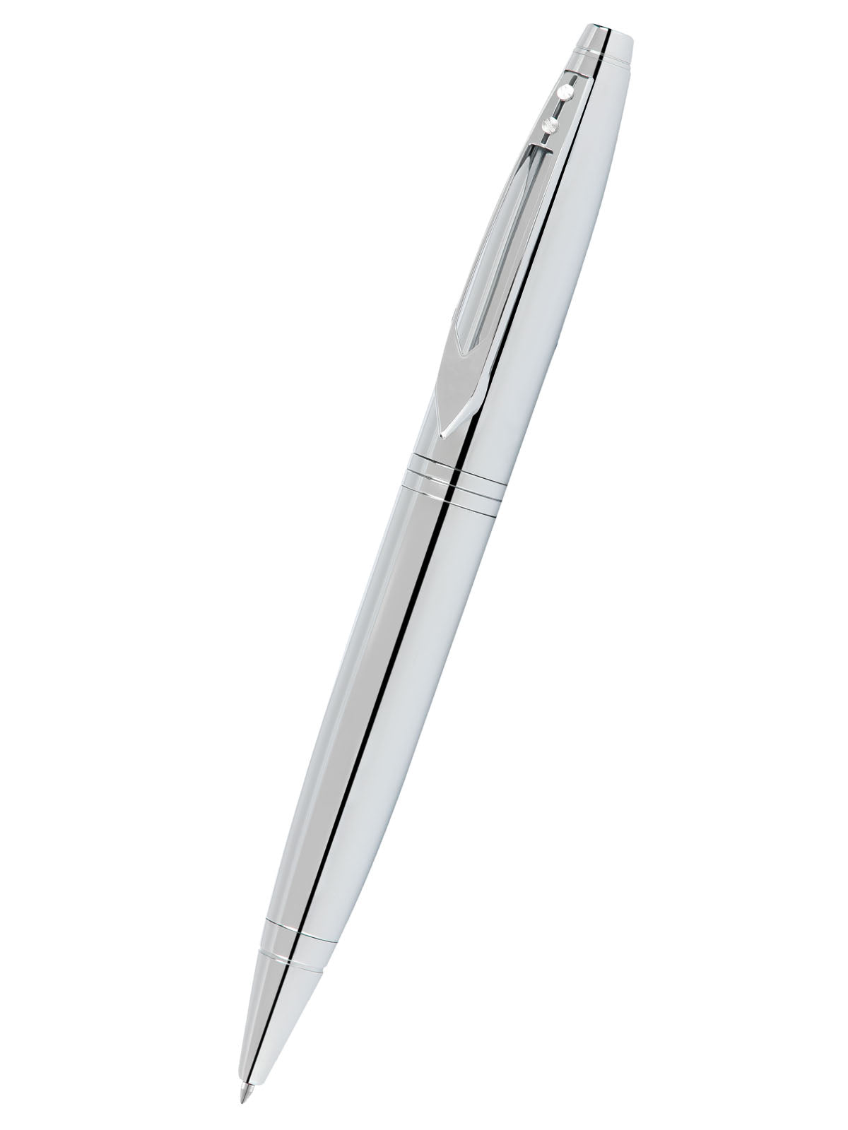 A.T. Cross Calais Chrome Window Clip Ballpoint - Comfortable Professio - premium quality - A.T. Cross