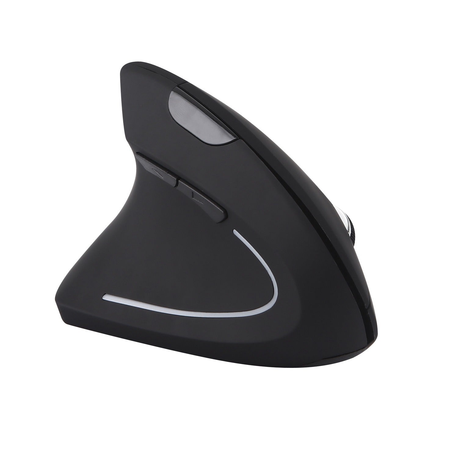 Lifestyle photo showing Left-handed Vertical Mouse in use - V.I.P Digital Presence