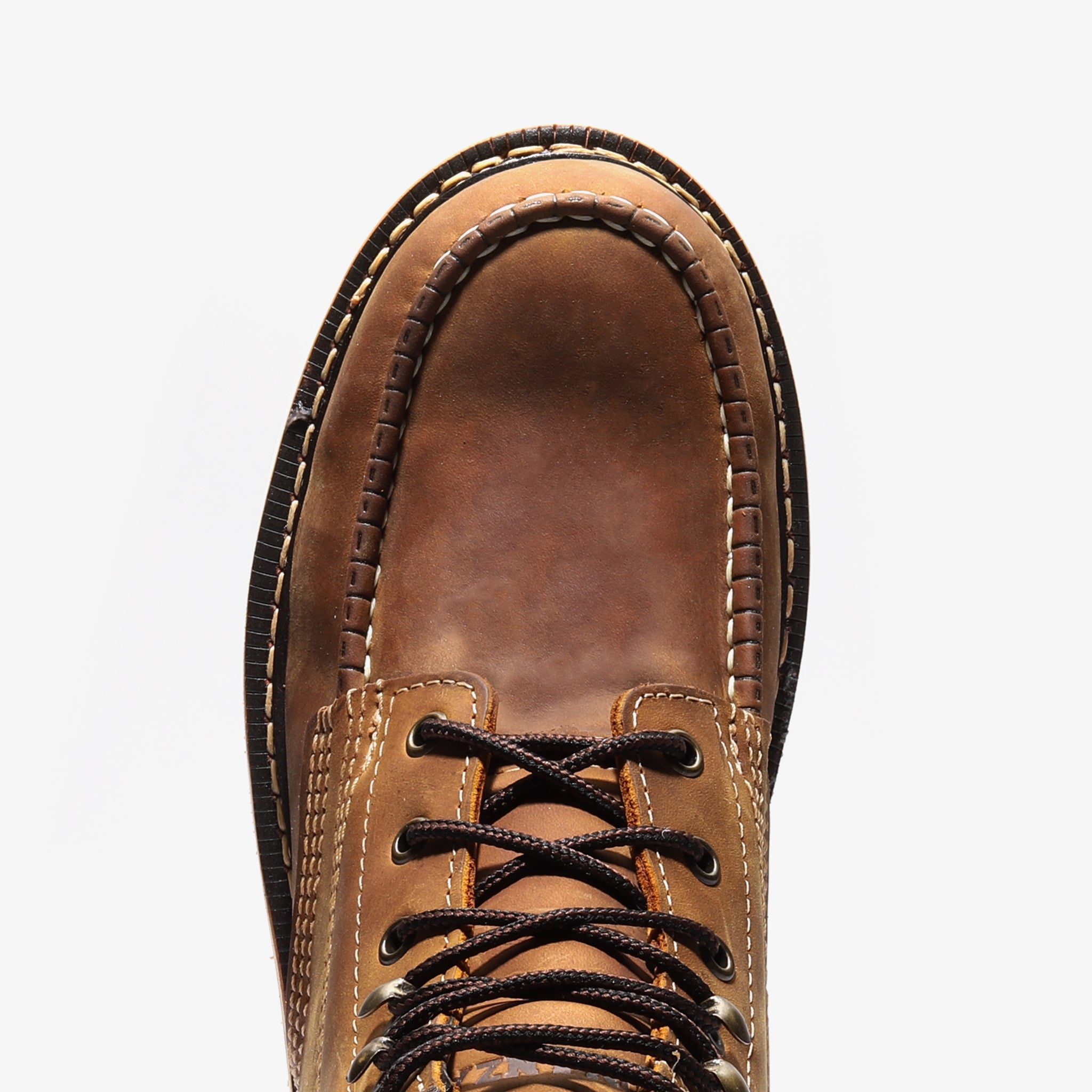 Product view 7 - FRONTIER CLASSIC 6" MOC TOE CRAZY BROWN XL - Bonanza Boots