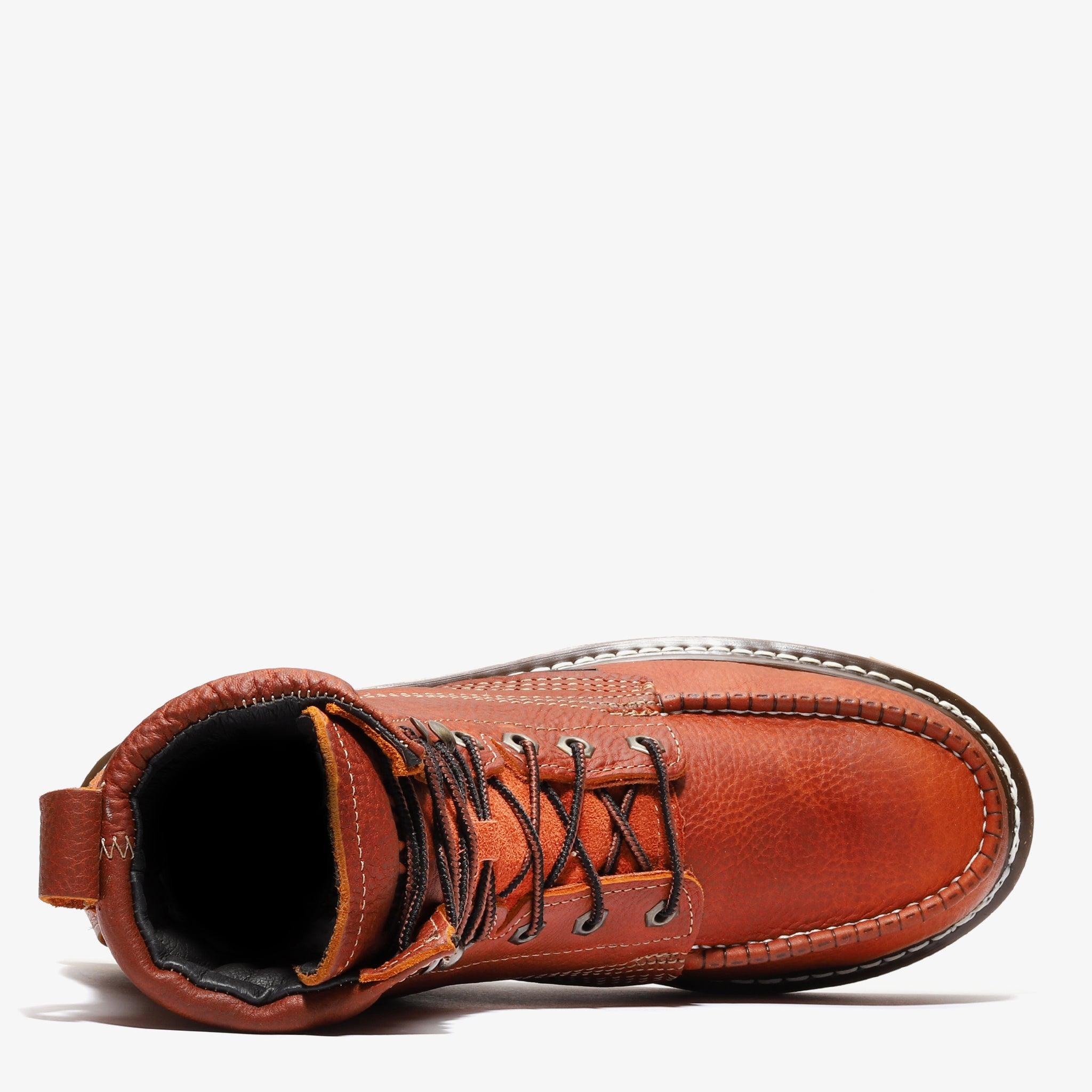 Product view 5 - Bonanza Boots FRONTIER DUAL 8" MOC TOE (STEEL TOE) - Bonanza Boots