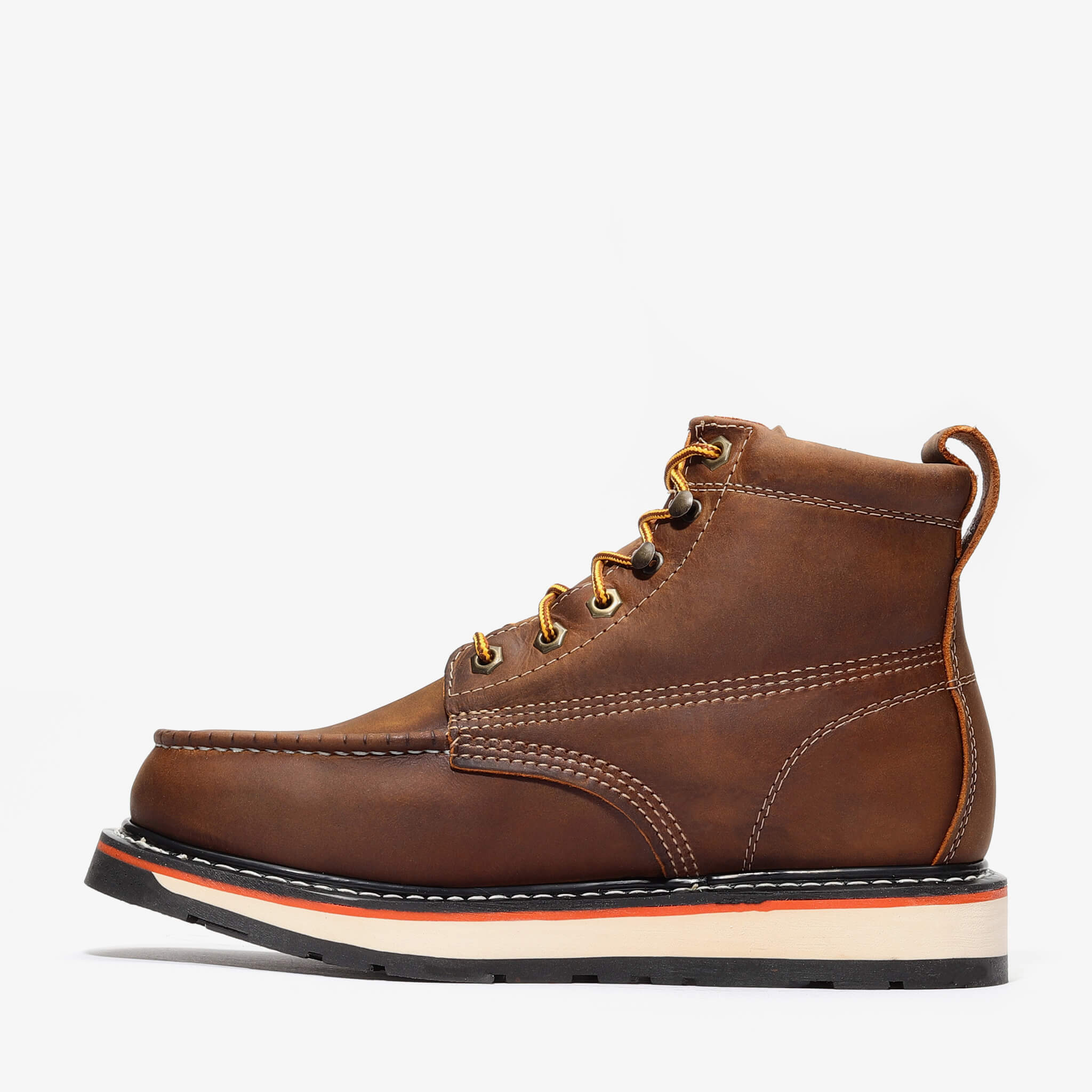 Product view 4 - Bonanza Boots FRONTIER DUAL 6" MOC TOE (STEEL TOE) - Bonanza Boots