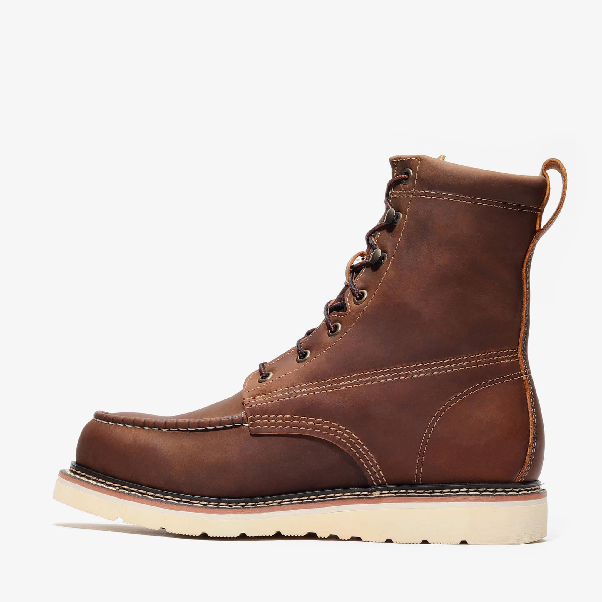 Product view 4 - FRONTIER CLASSIC 8" MOC TOE XL (STEEL TOE) - Bonanza Boots
