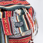 Close-up detail showing quality craftsmanship and materials - Recycled Travel Backpack Delhi