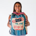 Eco-friendly travel backpack made from recycled materials - Rice Love
