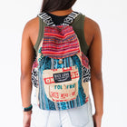 Product view 7 - Recycled Travel Backpack Chennai - Rice Love