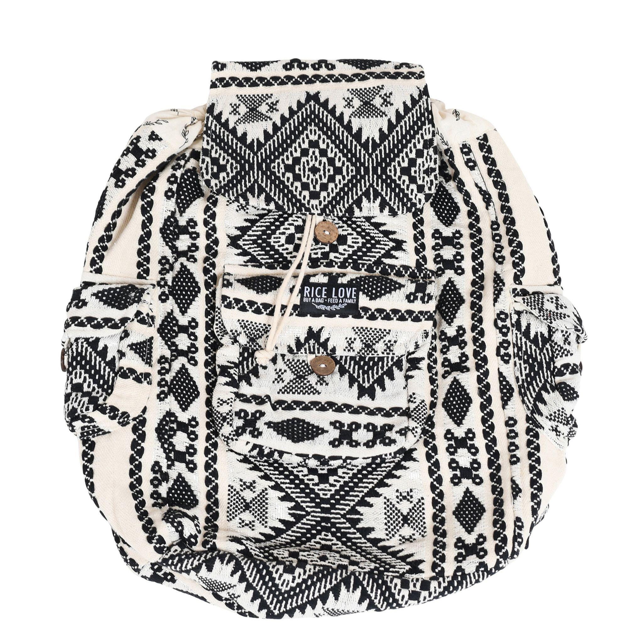 Close-up detail showing quality craftsmanship and materials - Recycled Travel Backpack Dainik