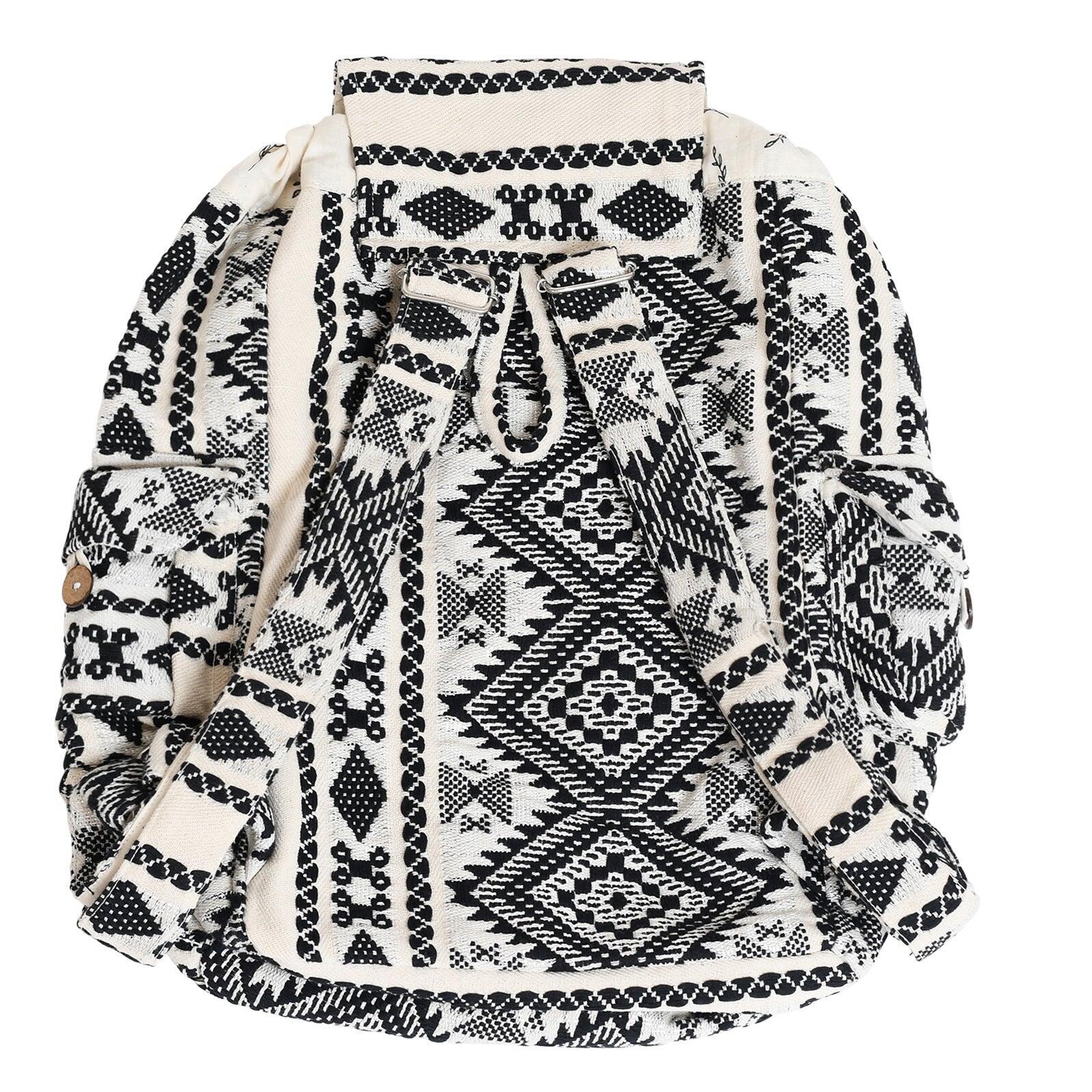 Lifestyle photo showing Recycled Travel Backpack Dainik in use - Rice Love